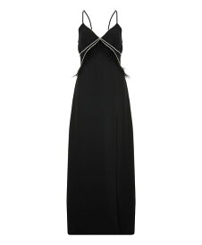 【送料無料】 ノクチューン レディース ワンピース トップス Women's Maxi Slit Dress Black