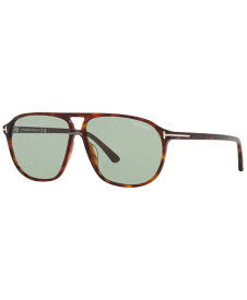 【送料無料】 トム・フォード メンズ サングラス・アイウェア アクセサリー Men's Sunglasses, Bruce Tortoise Red