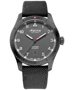 yz As Y rv ANZT[ Men's Swiss Automatic Startimer Pilot Gray Rubber Strap Watch 41mm Gray