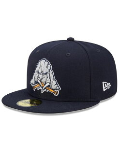 �j���[�G�� �����Y �A�N�Z�T���[ �X�q New Era Men's Navy Midland Rockhounds Marvel x Minor League 59FIFTY Fitted Hat Navy �l�C�r�[