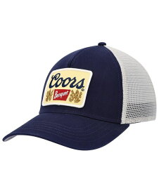 【送料無料】 アメリカンニードル メンズ 帽子 アクセサリー Men's Navy, Cream Coors Valin Trucker Snapback Hat Navy, Cream