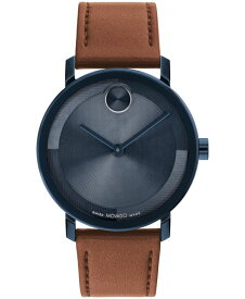【送料無料】 モバド メンズ 腕時計 アクセサリー Men's Bold Evolution 2.0 Swiss Quartz Cognac Leather Watch 40mm Cognac
