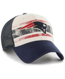 【送料無料】 47ブランド メンズ 帽子 アクセサリー Men's Cream New England Patriots Breakout MVP Trucker Adjustable Hat Cream