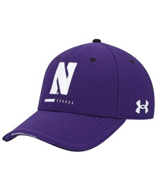 【送料無料】 アンダーアーマー メンズ 帽子 アクセサリー Men's Purple Northwestern Wildcats Blitzing Accent Performance Adjustable Hat Purple