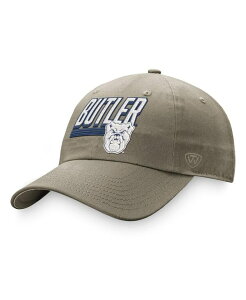 gbvIuU[h Y ANZT[ Xq Top of the World Men's Khaki Butler Bulldogs Slice Adjustable Hat Khaki J[L