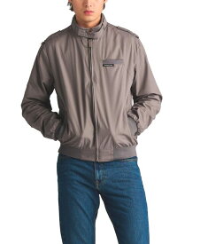 【送料無料】 メンバーズオンリー メンズ ジャケット・ブルゾン アウター Men's Big & Tall Classic Iconic Racer Jacket (Slim Fit) Grey