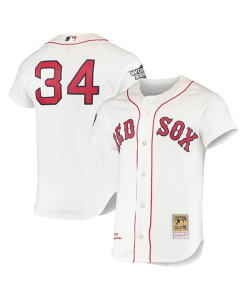 �~�b�`�F��&�l�X �����Y �g�b�v�X �V���c �W���[�W�[ Mitchell & Ness Men's David Ortiz White Boston Red Sox 2004 Cooperstown Collection Home Authentic Jersey White �z���C�g