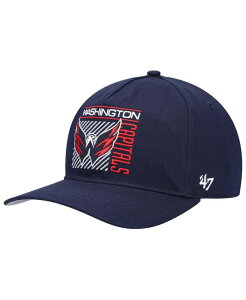 47 �u�����h �����Y �A�N�Z�T���[ �X�q �L���b�v '47 Brand Men's '47 Navy Washington Capitals Reflex Hitch Snapback Hat Navy �l�C�r�[