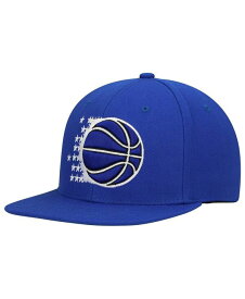 【送料無料】 ミッチェル&ネス メンズ 帽子 アクセサリー Men's Blue Orlando Magic Hardwood Classics Team Ground 2.0 Snapback Hat Blue