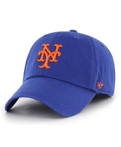 47 �u�����h �����Y �A�N�Z�T���[ �X�q '47 Brand Men's Royal New York Mets Cooperstown Collection Franchise Fitted Hat Royal