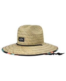 【送料無料】 ビラボン メンズ 帽子 アクセサリー Men's Natural Tides Print Beach Straw Hat Natural