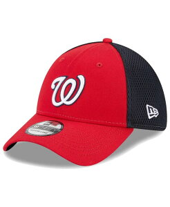 �j���[�G�� �����Y �A�N�Z�T���[ �X�q New Era Men's Red Washington Nationals Team Neo 39THIRTY Flex Hat Red ���b�h