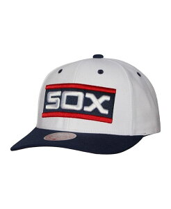�~�b�`�F��&�l�X �����Y �A�N�Z�T���[ �X�q Mitchell & Ness Men's White Chicago White Sox Cooperstown Collection Pro Crown Snapback Hat White �z���C�g