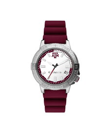 【送料無料】 コロンビア メンズ 腕時計 アクセサリー Men's Peak Patrol Texas A M Silicone Strap Watch 45mm Maroon