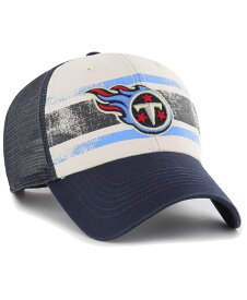 【送料無料】 47ブランド メンズ 帽子 アクセサリー Men's Cream Tennessee Titans Breakout MVP Trucker Adjustable Hat Cream
