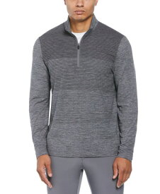 【送料無料】 ピージーエーツアー メンズ ニット・セーター アウター Men's Lux Touch Ombre Golf Sweater Black Lava Heather