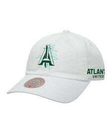 【送料無料】 ミッチェル&ネス メンズ 帽子 アクセサリー Men's White Atlanta United FC Canopy Adjustable Dad Hat White