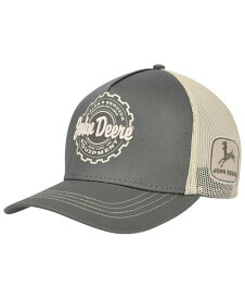 【送料無料】 トップオブザワールド メンズ 帽子 アクセサリー Men's Olive John Deere Classic Equipment Trucker Snapback Hat Olive
