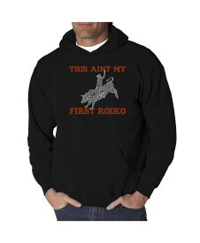 【送料無料】 エルエーポップアート メンズ パーカー・スウェット アウター Men's Word Art Hooded Sweatshirt - This Aint My First Rodeo Black