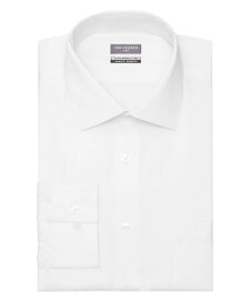 【送料無料】 ヴァンハウセン メンズ シャツ トップス Men's Flex Collar Slim Fit Dress Shirt White