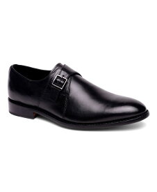 【送料無料】 アンソニー ヴィア メンズ スニーカー シューズ Men's Roosevelt Single Monk Strap Shoes Black