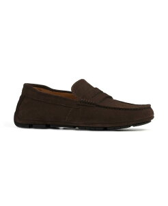 yz A\j[ BA Y Xb|E[t@[ V[Y Men's Cruise Driver Slip-On Leather Loafers Chocolate Brown