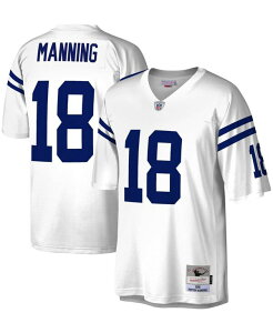 ~b`F&lX Y gbvX Vc W[W[ Mitchell & Ness Men's Peyton Manning White Indianapolis Colts Legacy Replica Jersey White zCg