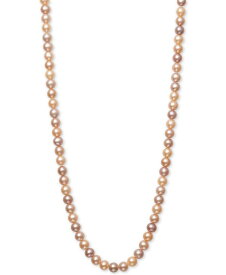 【送料無料】 ベル ドゥ メール レディース ネックレス・チョーカー・ペンダントトップ アクセサリー 54 inch Cultured Freshwater Pearl Strand Necklace (7-8mm) Pink