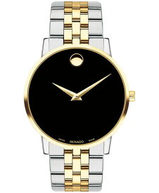 モバド メンズ 腕時計 アクセサリー Men's Swiss Museum Classic Two-Tone PVD Stainless Steel Bracelet Watch 40mm No Color