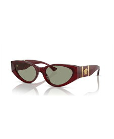 【送料無料】 ヴェルサーチ レディース サングラス・アイウェア アクセサリー Women's Sunglasses VE4454 Bordeaux