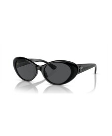 【送料無料】 ヴェルサーチ レディース サングラス・アイウェア アクセサリー Women's Sunglasses VE4455U Black