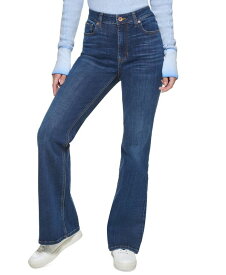 【送料無料】 ダナキャランニューヨーク レディース デニムパンツ ジーンズ ボトムス Women's Boerum High Rise Flare Leg Jeans Dark Wash