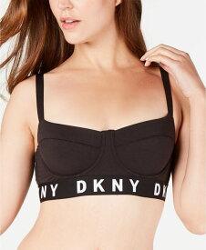 【送料無料】 ダナ キャラン ニューヨーク レディース ブラジャー アンダーウェア Cozy Boyfriend Underwire Bra Top DK4521 Black