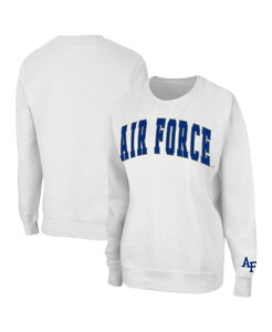 yz RVA fB[X p[J[EXEFbg AE^[ Women's White Air Force Falcons Campanile Pullover Sweatshirt White