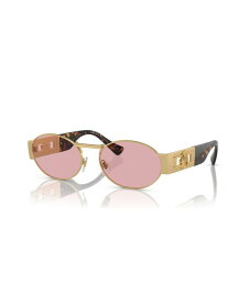 【送料無料】 ヴェルサーチ メンズ サングラス・アイウェア アクセサリー Unisex Sunglasses VE2264 Matte Gold