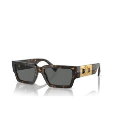 【送料無料】 ヴェルサーチ メンズ サングラス・アイウェア アクセサリー Unisex Sunglasses VE4459 Havana