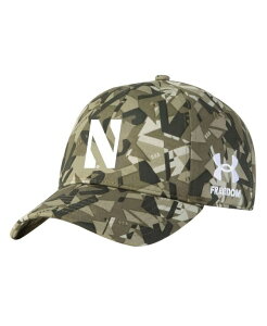 A_[A[}[ Y ANZT[ Xq Under Armour Men's Camo Northwestern Wildcats Freedom Collection Adjustable Hat Camo