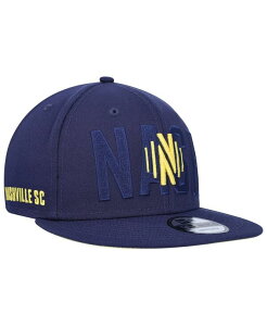 �j���[�G�� �����Y �A�N�Z�T���[ �X�q New Era Men's Navy Nashville SC Kick Off 9FIFTY Snapback Hat Navy �l�C�r�[