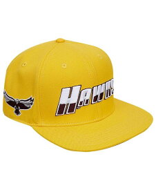 【送料無料】 プロスタンダード メンズ 帽子 アクセサリー Men's Gold Maryland Eastern Shore Hawks Evergreen Hawks Snapback Hat Gold