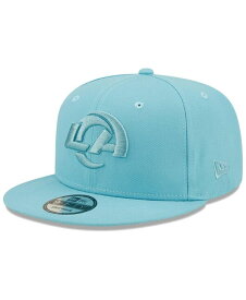 【送料無料】 ニューエラ メンズ 帽子 アクセサリー Men's Aqua Los Angeles Rams Color Pack 9FIFTY Snapback Hat Aqua
