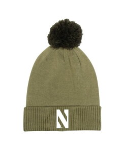 A_[A[}[ Y ANZT[ Xq jbg Under Armour Men's Green Northwestern Wildcats Freedom Collection Cuffed Knit Hat with Pom Green O[