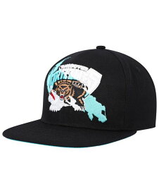 【送料無料】 ミッチェル&ネス メンズ 帽子 アクセサリー Men's Black Vancouver Grizzlies Paint By Numbers Snapback Hat Black