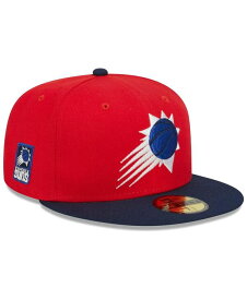 【送料無料】 ニューエラ メンズ 帽子 アクセサリー Men's Red Navy Phoenix Suns 59FIFTY Fitted Hat Red, Navy