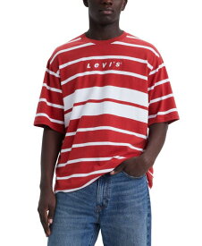 【送料無料】 リーバイス メンズ Tシャツ トップス Men's Relaxed-Fit Half-Sleeve T-Shirt Rhythmic Red