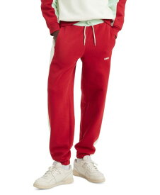【送料無料】 リーバイス メンズ カジュアルパンツ ボトムス Men's Varsity Relaxed-Fit Logo Joggers Rhythmic Red