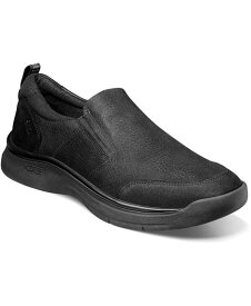 【送料無料】 ノンブッシュ メンズ スリッポン・ローファー シューズ Men's Mac Leather Moc Toe Slip-On Shoes Black