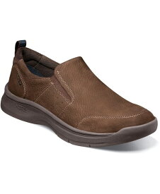 【送料無料】 ノンブッシュ メンズ スリッポン・ローファー シューズ Men's Mac Leather Moc Toe Slip-On Shoes Brown