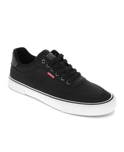 ���[�o�C�X �����Y �V���[�Y �X�j�[�J�[ ���[�X Levi's Men's Munro UL Lace Up Sneakers Black Charcoal �u���b�N