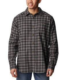 【送料無料】 コロンビア メンズ シャツ トップス Men's Cornell Woods Flannel Long Sleeve Shirt City Grey Tarta