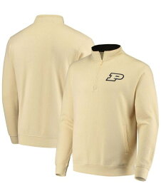 【送料無料】 コロシアム メンズ ジャケット・ブルゾン アウター Men's Gold-Tone Purdue Boilermakers Tortugas Logo Quarter-Zip Jacket Gold-Tone